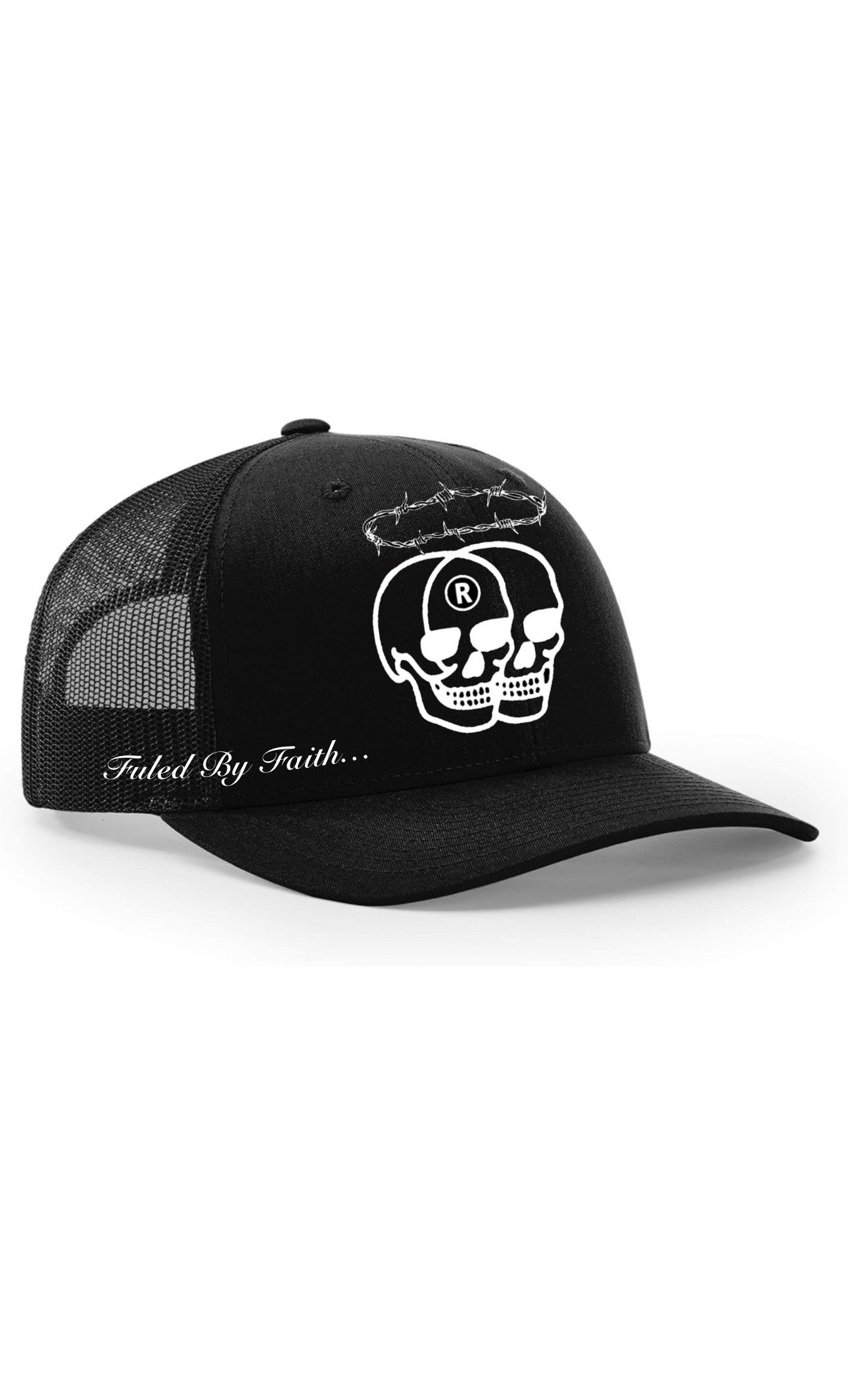 Residency Trucker Hat - “Fueled by Faith”.